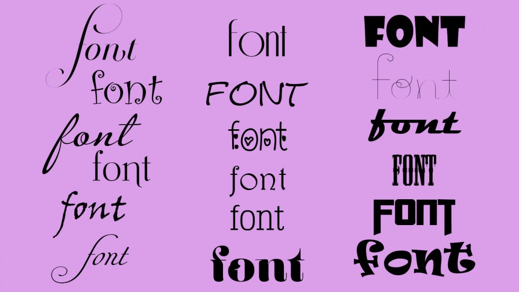 Chia sẻ những font chữ thường dùng và cách sưu tập font - Moon - Creative  Designer